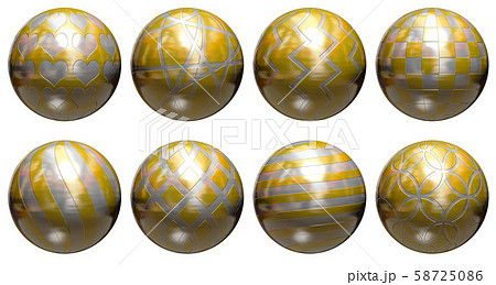 ボールのオーナメント 58725086