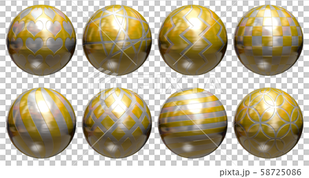 ボールのオーナメント 58725086