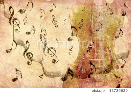 Vintage violin background 58726629