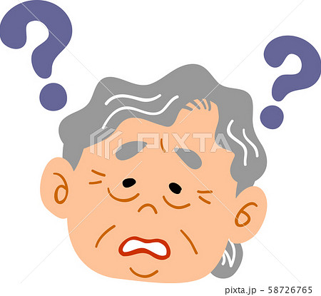 認知症の老人の顔 女性 認知症の老人の顔 女性 58726765