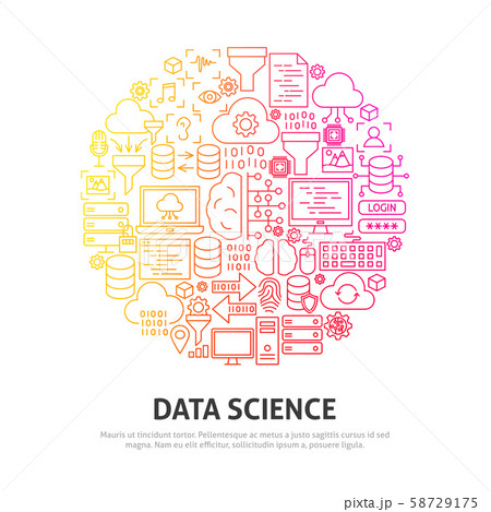 Data Science Circle Concept Data Science Circle Concept 58729175