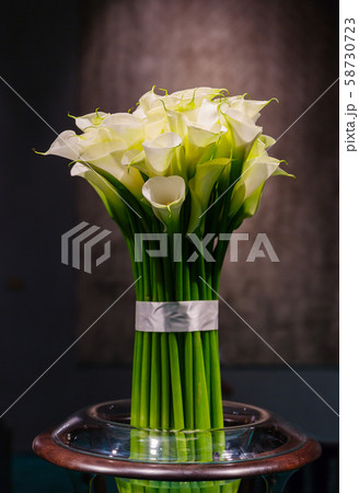 bouquet of callas bouquet of callas 58730723