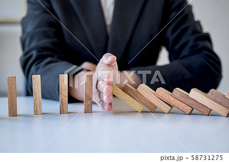 Risk and Strategy in Business, Image of hand 58731275