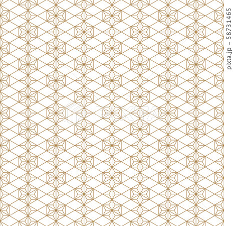 Seamless geometric pattern based on japanese Seamless geometric pattern based on japanese 58731465