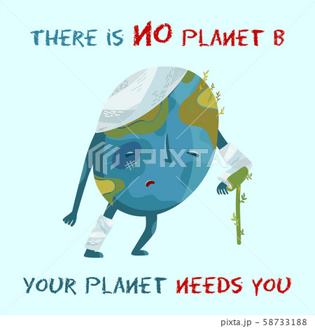 Vector illustration of ecological disaster. Vector illustration of ecological disaster. 58733188
