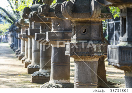 【東京都】上野東照宮　灯籠 58735305