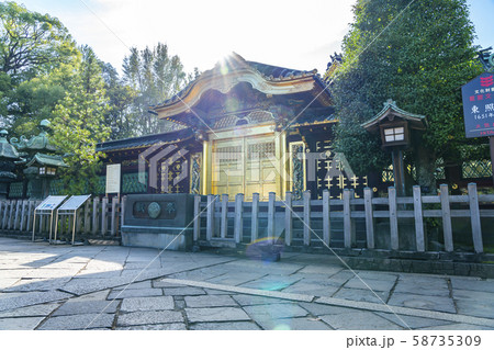 【東京都】上野東照宮　唐門 58735309