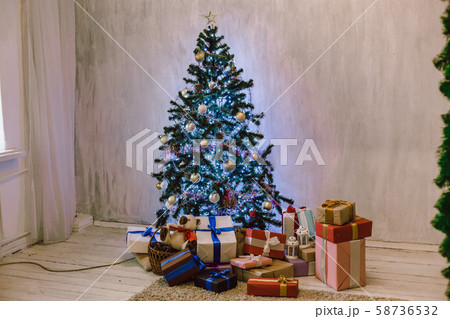 Christmas Interior lights Festoon new year Merry Christmas holiday gifts Christmas Interior lights Festoon new year Merry Christmas holiday gifts 58736532