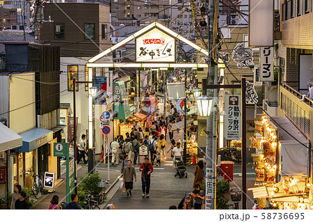 【東京都】谷中銀座商店街　谷根千 58736695
