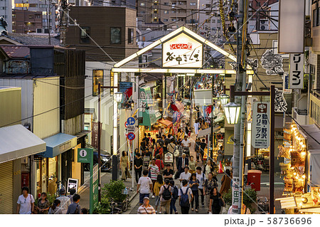 【東京都】谷中銀座商店街 谷根千 【東京都】谷中銀座商店街 谷根千 58736696