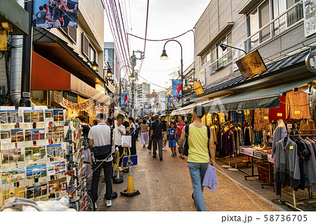 【東京都】谷中銀座商店街　谷根千 58736705