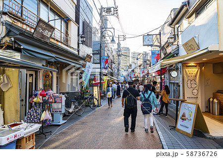 【東京都】谷中銀座商店街　谷根千 58736726