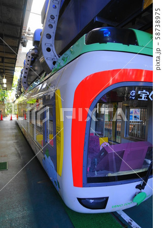 10月 上野動物園14モノレール乗り場・東園駅 10月 上野動物園14モノレール乗り場・東園駅 58738975