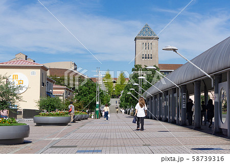 駅前風景　南大沢駅 58739316
