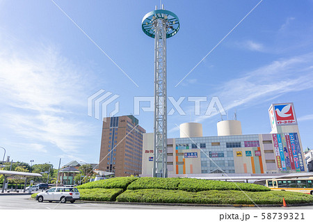 駅前風景 南大沢駅 駅前風景 南大沢駅 58739321