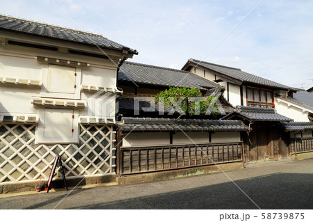 高知県 佐川町 町並み 旧家 高知県 佐川町 町並み 旧家 58739875