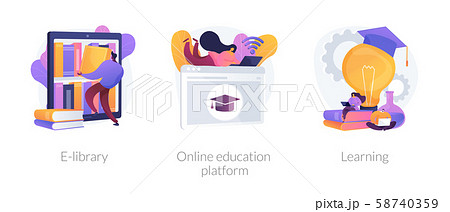 Education and training vector concept metaphors. Education and training vector concept metaphors. 58740359