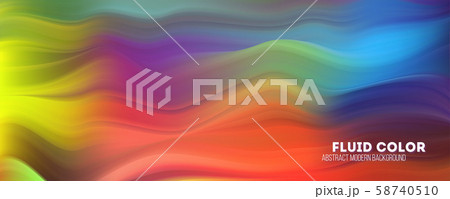 Abstract flowing pattern. Stream of colorful Abstract flowing pattern. Stream of colorful 58740510