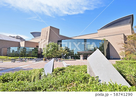 福岡市 風景 福岡市総合図書館 福岡市 風景 福岡市総合図書館 58741290