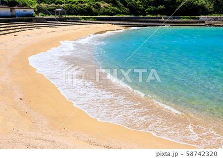 浜田海水浴場 【長崎県五島市】 浜田海水浴場 【長崎県五島市】 58742320