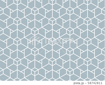 The geometric pattern with lines. Seamless 58742811