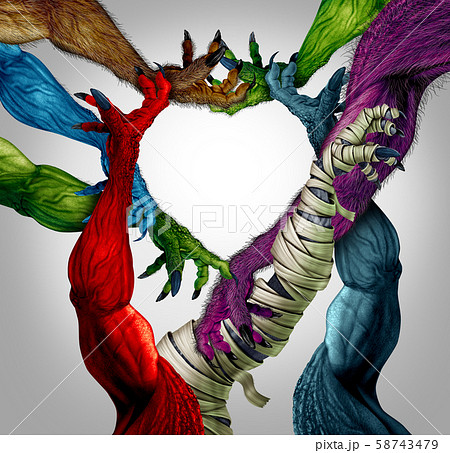 Monster Arm Heart 58743479