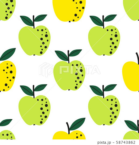 Apple fruit seamless pattern Apple fruit seamless pattern 58743862