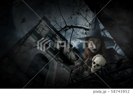 Halloween mystery concept 58743952