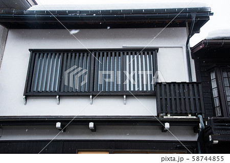 岐阜県 飛騨古川 白壁の街 岐阜県 飛騨古川 白壁の街 58744855