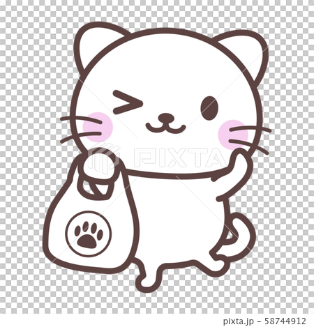 白猫【買い物】 58744912