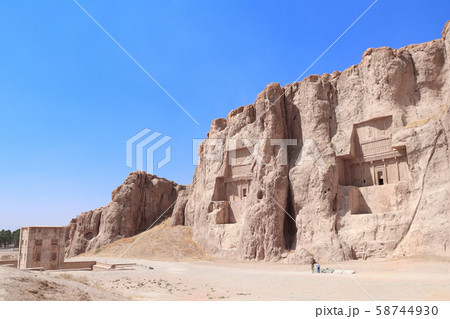 Royal tombs and Cube of Zoroaster, Iran Royal tombs and Cube of Zoroaster, Iran 58744930