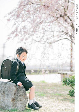 1年生　桜　入学　 58747588