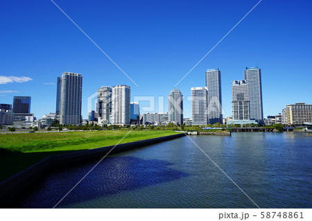 都市風景 横浜ポートサイド 都市風景 横浜ポートサイド 58748861