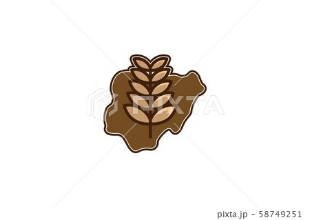 wheat logo Designs Inspiration Isolated on White 58749251