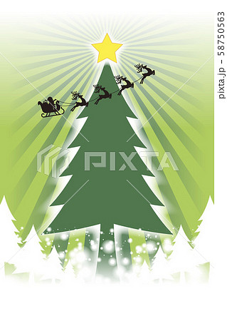 ベクターイラスト背景壁紙 12月 冬の行事 クリスマスパーティー素材