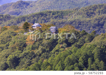 備中松山城　展望台 58752293