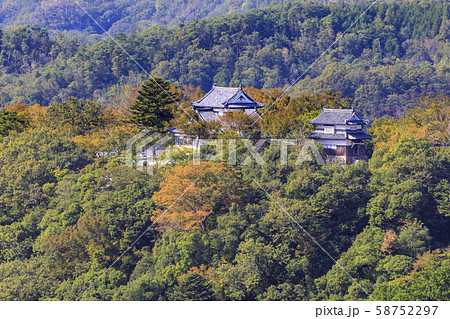 備中松山城　展望台 58752297