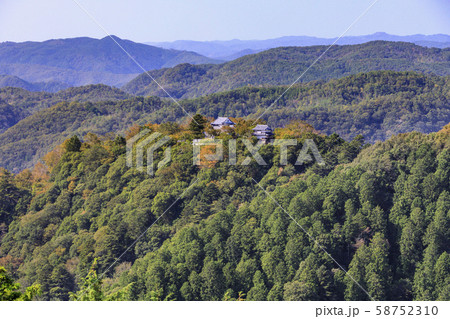 備中松山城　展望台 58752310