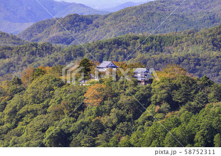 備中松山城　展望台 58752311