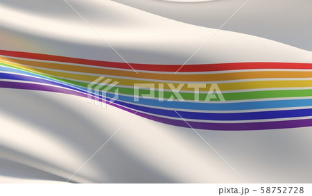 Flag of the Jewish Autonomous Oblast. High resolution close-up 3D illustration. Flags of the federal Flag of the Jewish Autonomous Oblast. High resolution close-up 3D illustration. Flags of the federal 58752728