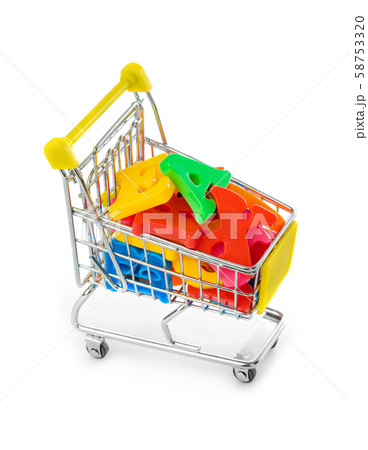 Letters in shopping cart Letters in shopping cart 58753320