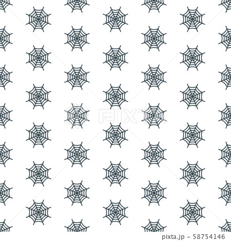 Flat cartoon Vector Halloween seamless pattern background Flat cartoon Vector Halloween seamless pattern background 58754146