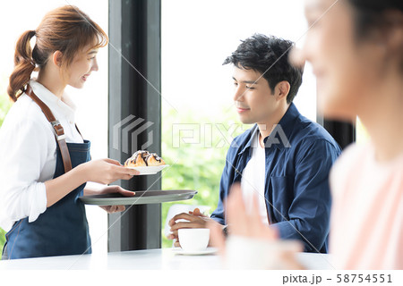 ライフスタイル カフェ 接客 ライフスタイル カフェ 接客 58754551