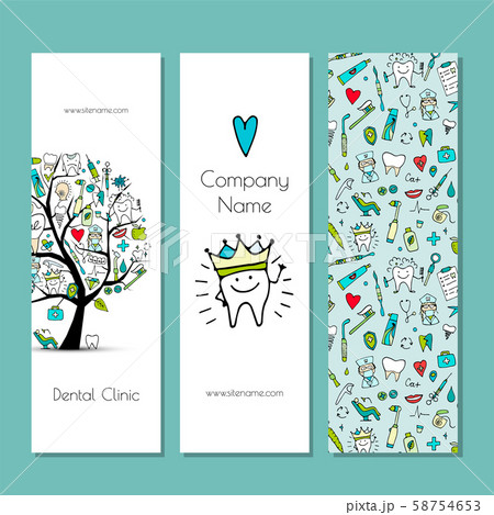 Banners design, dental clinic 58754653