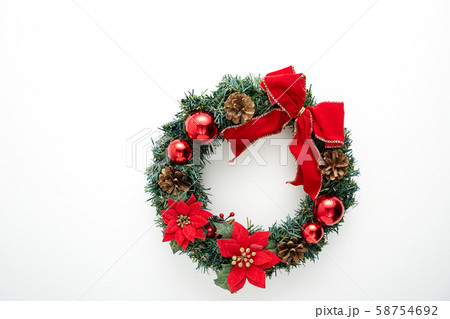 Christmas holiday greeting design mockup on white Christmas holiday greeting design mockup on white 58754692
