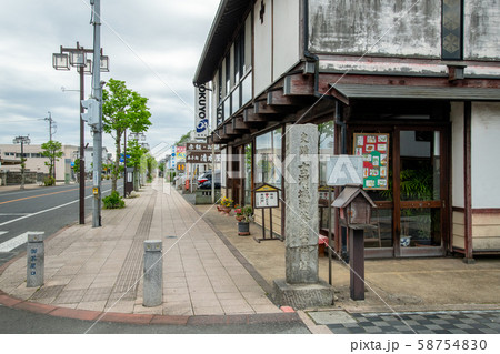 日光街道 古河城御茶屋口 日光街道 古河城御茶屋口 58754830