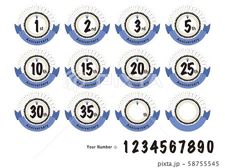 祝アニバーサリー　ブルージーンズ 58755545