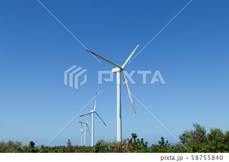 風力発電 風力発電 58755840