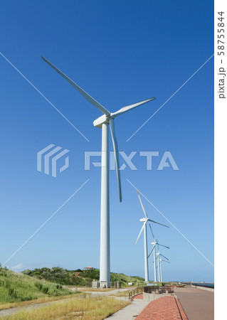 風力発電 58755844