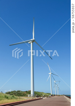 風力発電 58755937